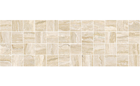 Глосси Декор мозаичный бежевый MM11189 20х60