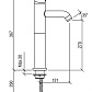 Смеситель для раковины LAPARET Минилиада/MINILIADA высокий N2012902LPT_7